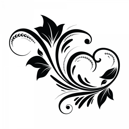 Sticker auto - Decoratiune cu frunze [1]