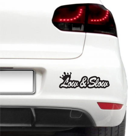 Amuzante - Sticker auto - Low & Slow