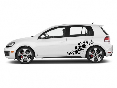 Stickere - Sticker auto - Floricele