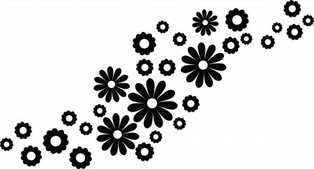 Sticker auto - Floricele [1]