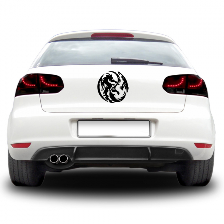 Alte desene - Sticker auto - Dragon spiritual