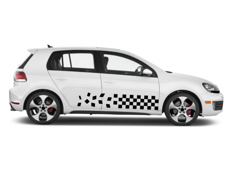 Stickere pereche - Sticker auto - Finish line