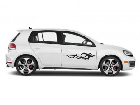Stickere pereche - Sticker auto - Flacara mica