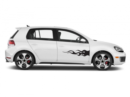 Stickere pereche - Sticker auto - Flama