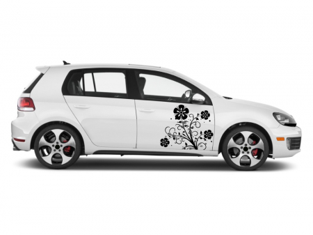 Pentru femei - Sticker auto - Garoafa