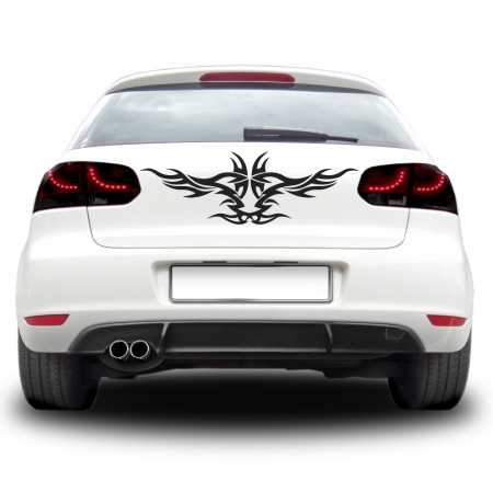 Alte desene - Sticker auto - Motiv tribal simetric