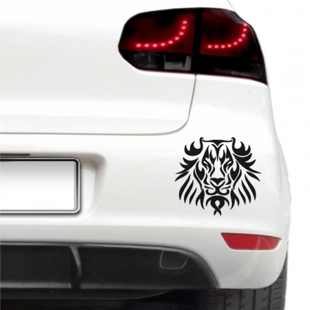 Animale - Sticker auto - Leu tribal