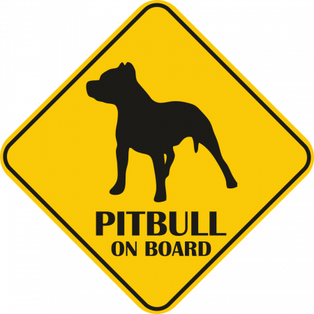 Sticker auto - Pitbull [1]