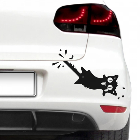Animale - Sticker auto - Motan clandestin
