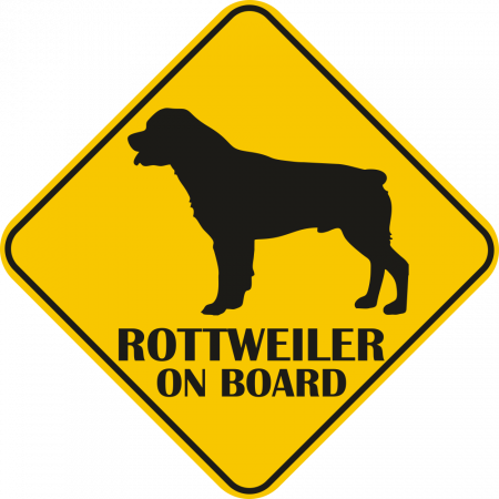 Sticker auto - Rottweiler [1]
