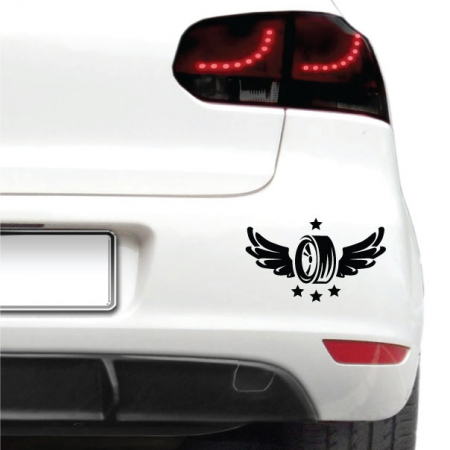 Alte desene - Sticker auto - Viteza