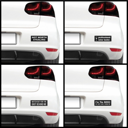 Amuzante - Sticker auto - Amuzant (pachet)