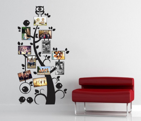 Stickere pentru fotografii - Sticker Amintiri cu pasarele