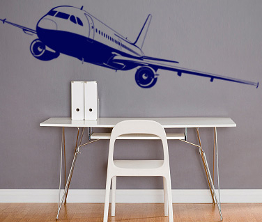 Vehicule - Sticker Avion