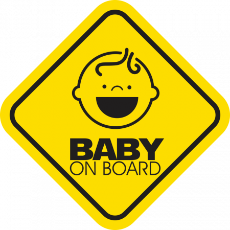 Sticker Baby on board - Baietel [1]