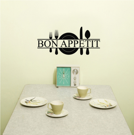Bucătărie - Sticker Bon Appetit