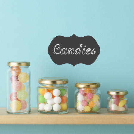 Sticker Ardezie - Sticker Chalkboard Labels