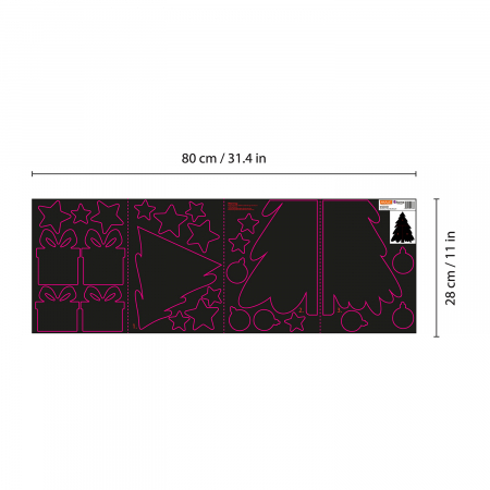 Sticker Christmas Tree Blackboard [4]