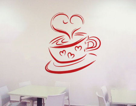 Bucătărie - Sticker Cappuccino