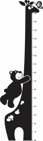 Sticker Cat am crescut in ultima vreme- ursuletul si girafa [1]
