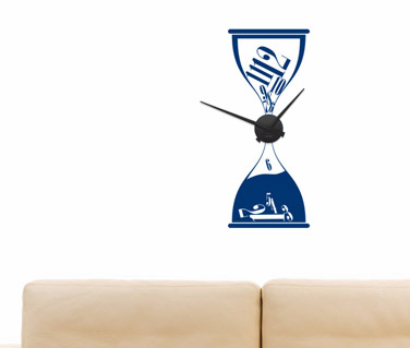 Stickere - Sticker Ceas Clepsidra
