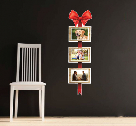 Stickere pentru fotografii - Sticker Rame foto cu fundita