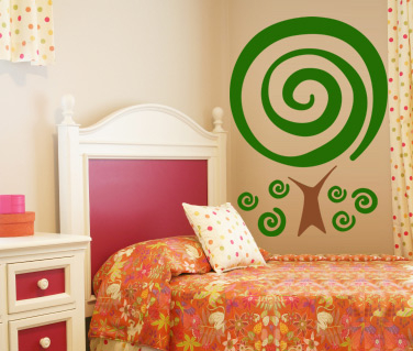 Copaci - Sticker Copac circular