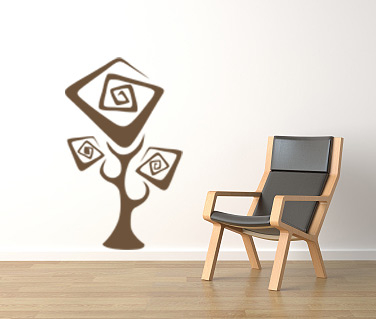 Natură - Sticker Copac Tribal