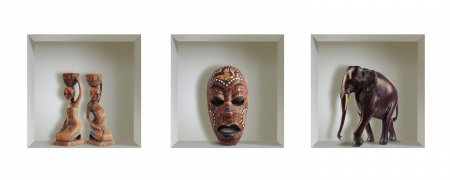 Sticker cu efect 3D - Africa - Reducere [3]