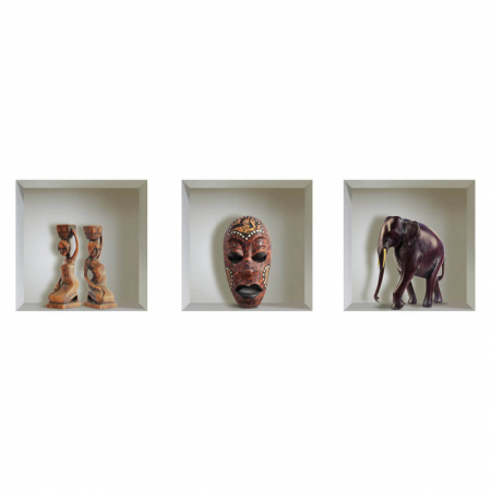 Sticker cu efect 3D - Africa - Reducere [2]