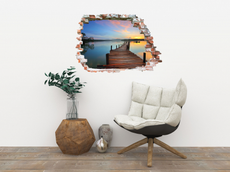 Sticker cu efect 3D - Ponton [1]