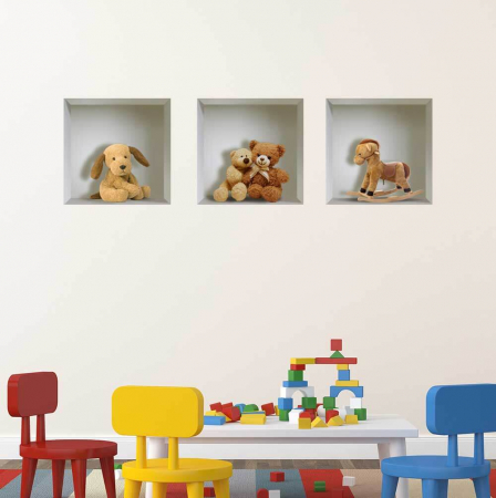 Stickere nișă - Sticker cu efect 3D - Pentru Bebelusi