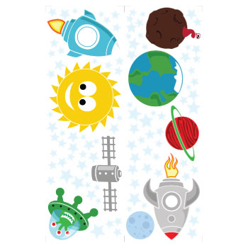 Sticker Decorativ - Universul vast [1]