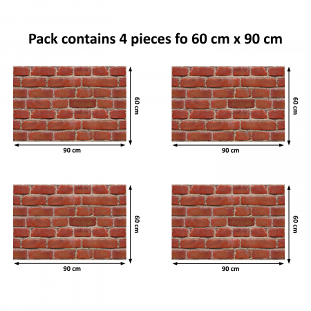 Sticker Vintage Brick – 4 bucati [2]