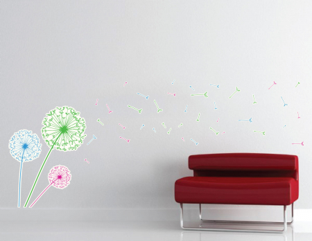 Stickere Colorate - Sticker Decorativ - Papadii in vant