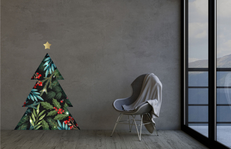 Stickere - Sticker Decorativ Christmas Tree