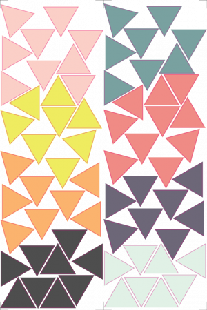 Sticker Decorativ - Mini - Piramide [2]