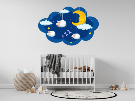 Stickere imprimate - Sticker Decorativ - Dream Sheep