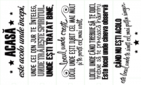 Sticker Decorativ - Acasa [1]