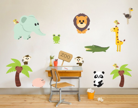 Stickere Colorate - Sticker Decorativ - La Zoo