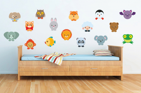 Stickere Colorate - Sticker Decorativ - Animalutze (pachet)