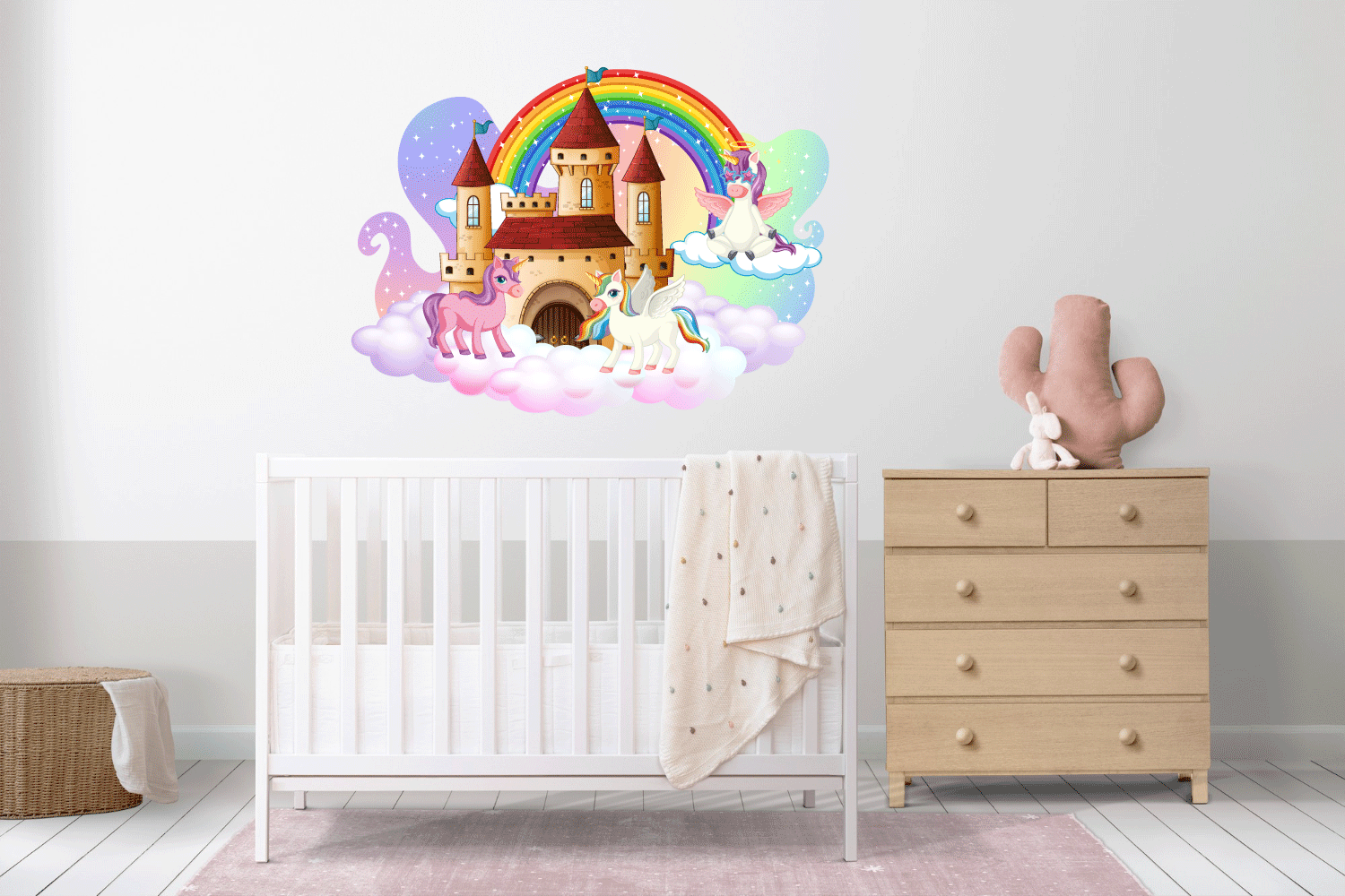 Stickere - Sticker Decorativ Lumea unicornilor