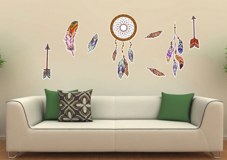 Stickere imprimate - Sticker Decorativ - Dream Catcher