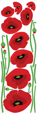 Sticker Decorativ - Creste macul [2]