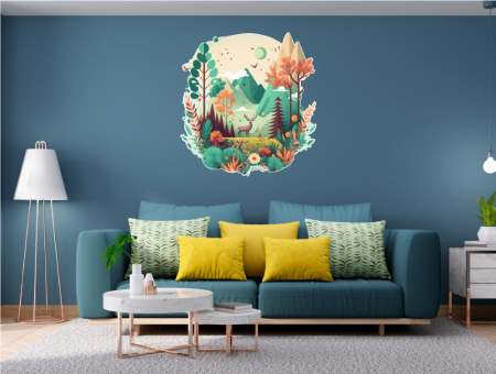 Stickere - Sticker decorativ - Poiana
