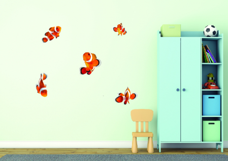 Stickere Colorate - Sticker decorativ - Clownfish