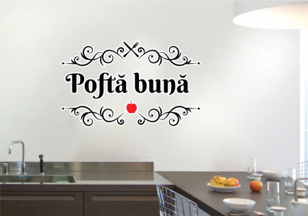 Stickere - Sticker decorativ - Pofta buna