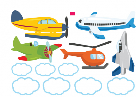 Pe cer - Sticker Decorativ [1]