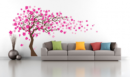 Stickere - Sticker Decorativ - Floare de ciresi