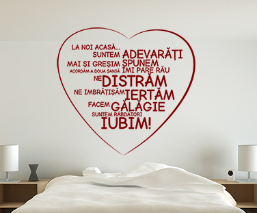 Citate - Sticker Din inima
